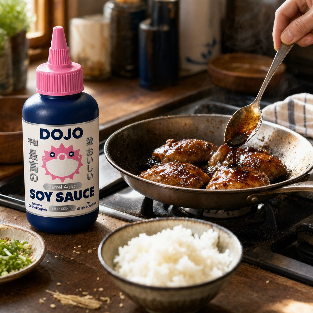 Soy-Glazed Chicken Thighs
