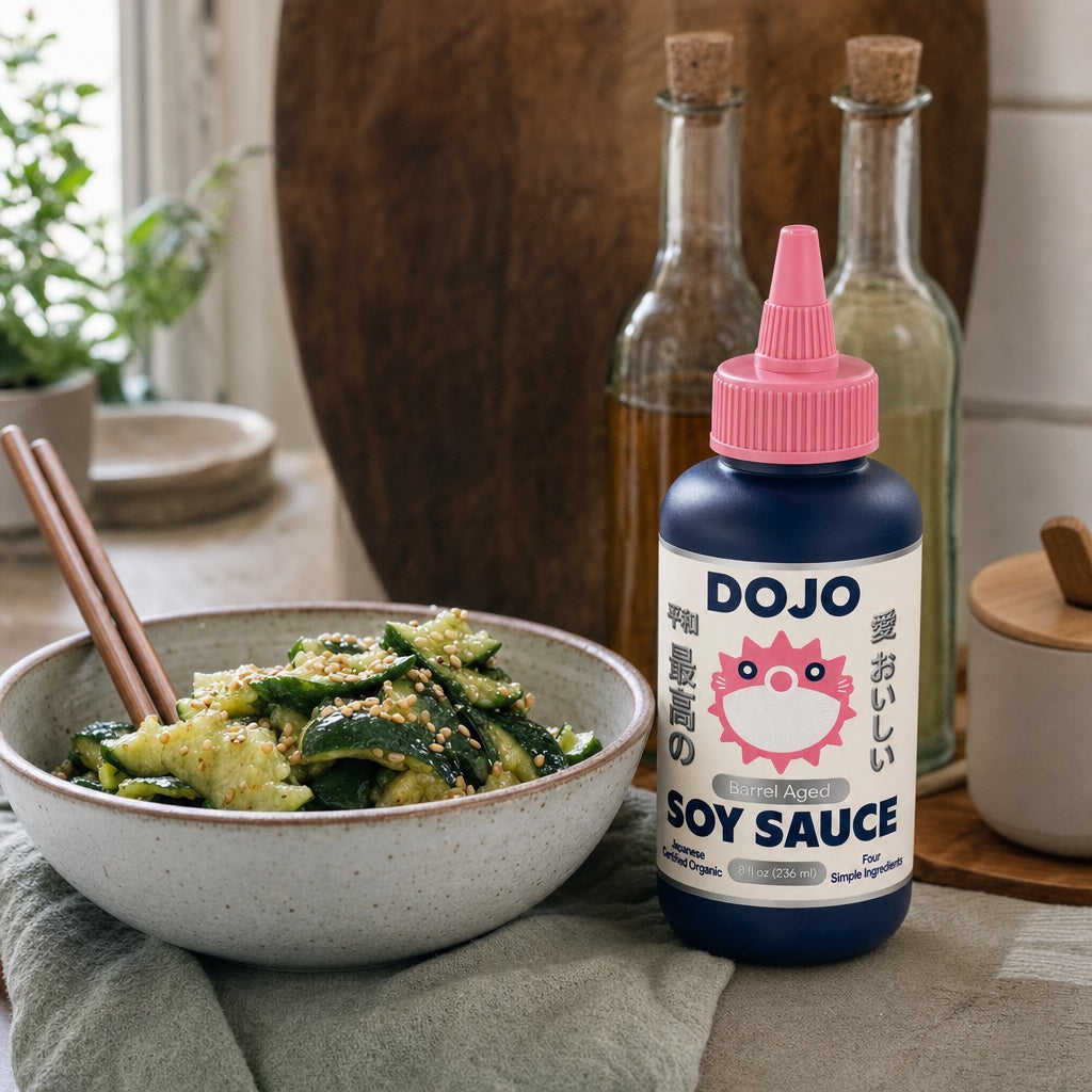 Sesame Soy Cucumbers
