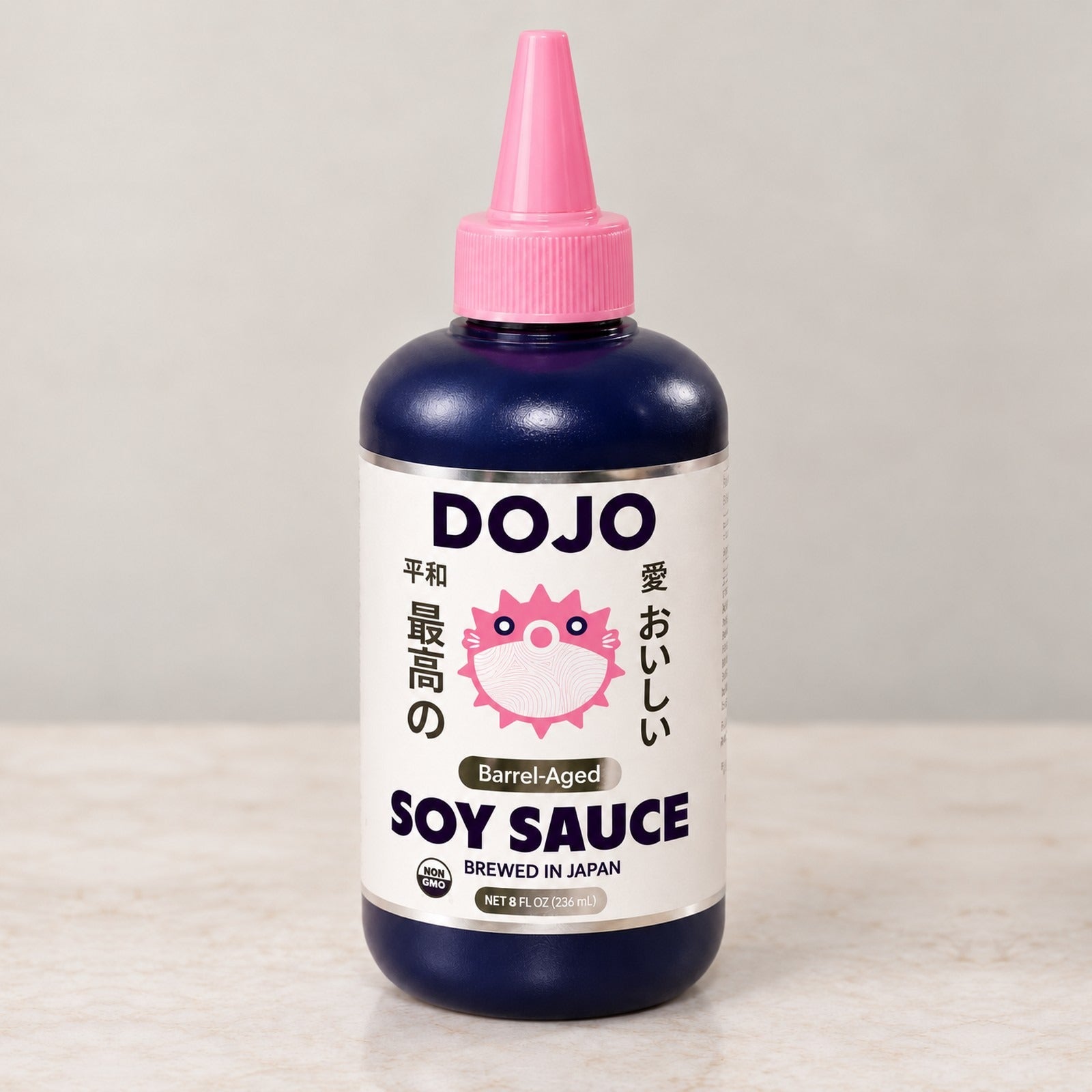 One bottle of DOJO soy sauce